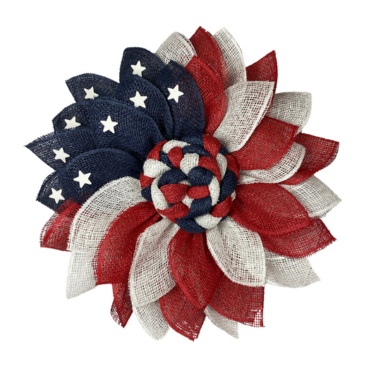 Patriotic Sunflower Wreath