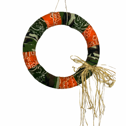 Children's Camo Fall / Autumn Wreath