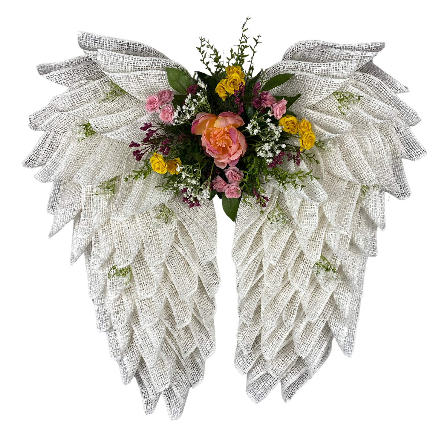 Angel Wings Spring Wreath