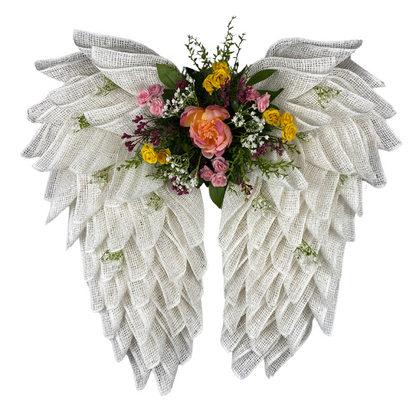 Angel Wings Spring Wreath