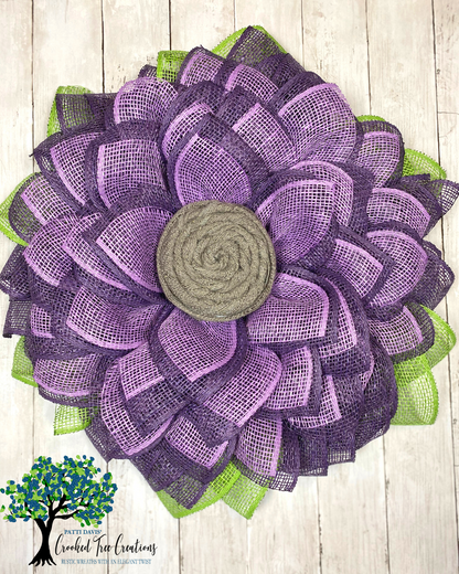 SOLD Purple and Lavender Flower